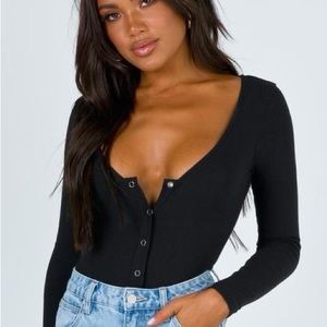 Barlise Bodysuit in Black